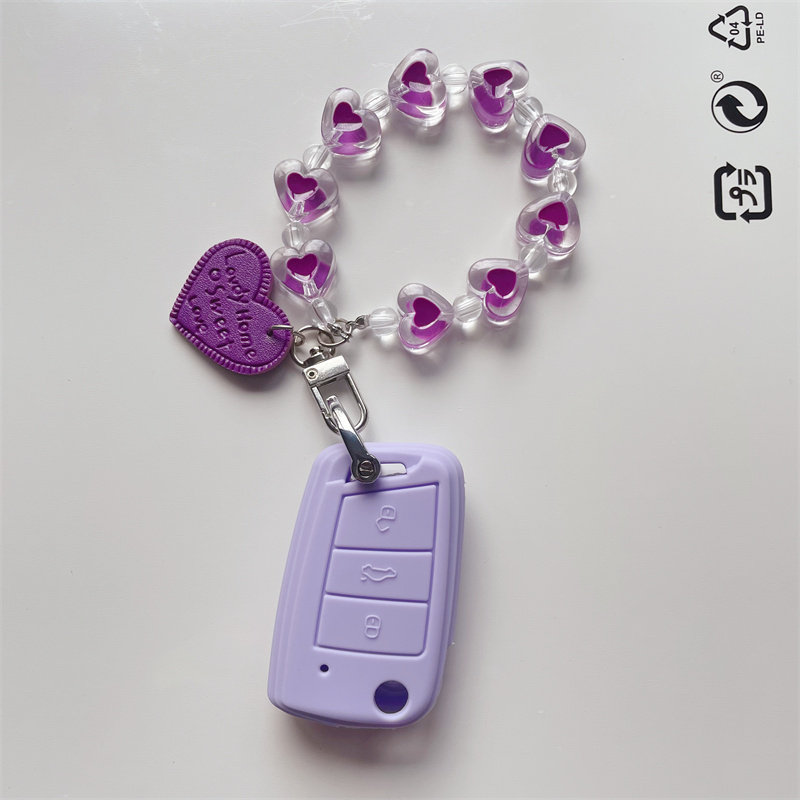 Suitable for Fox car key case key bag Langyi PLUS Lingdu Golf 7TiguanL song female cute trendy new