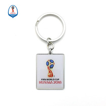 Anti-faux WORLDCUP2018 Russie Coupe du monde LOGO carré argent boucle