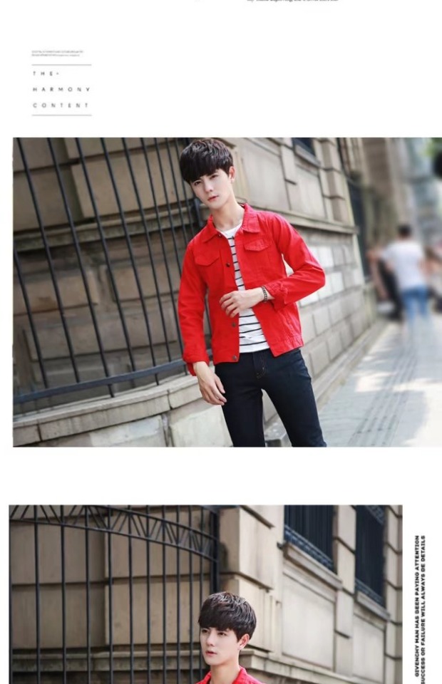Áo khoác denim nam 2018 xuân hè mới nam trắng áo khoác hàn quốc công cụ áo khoác áo khoác trẻ trung thủy triều áo khoác nam đẹp 2020