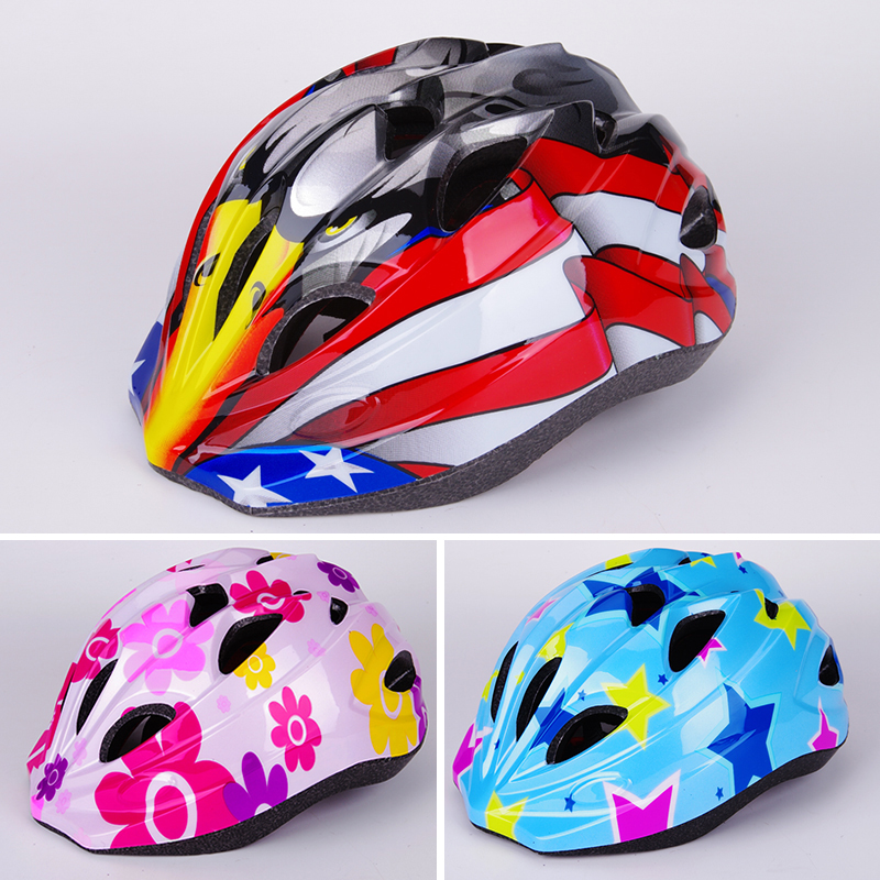 Children Summer Wheel Skating Safety Helmet male and female Skates Ice Skating Hat Bike Skateboard Balance Car Safety Helmet Adjustable