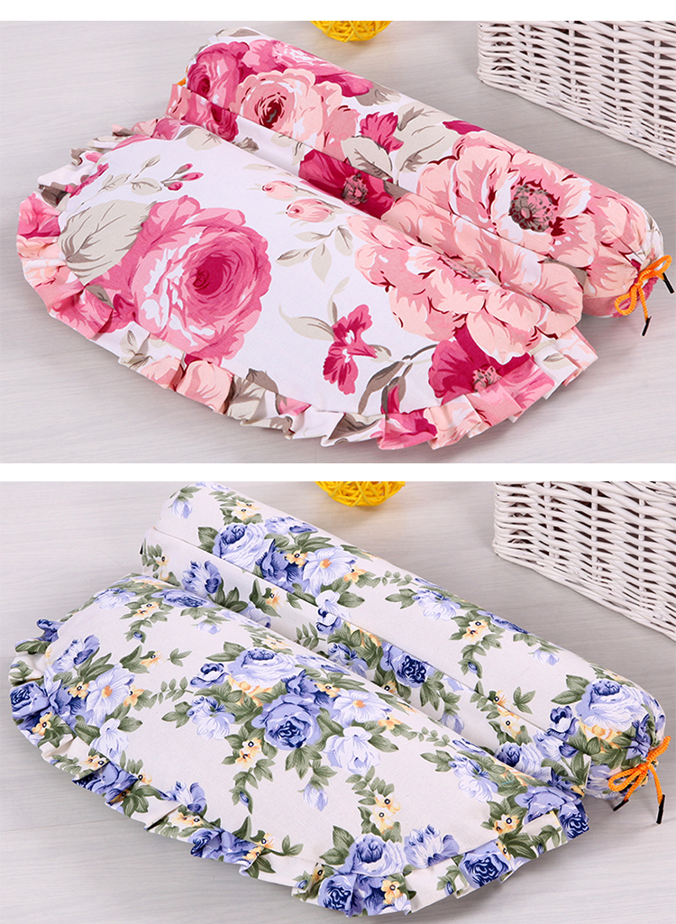 Đặc biệt hàng ngày đốt sống cổ gối kẹo lõi bông thô cột sống cổ sửa chữa gối cổ gối vỏ kiều mạch gối tựa sofa