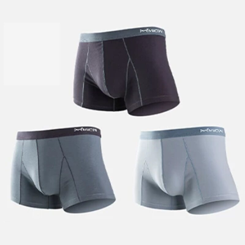 猫人男士青少年内裤学生大童初高中生四角裤平角短裤头透气吸汗