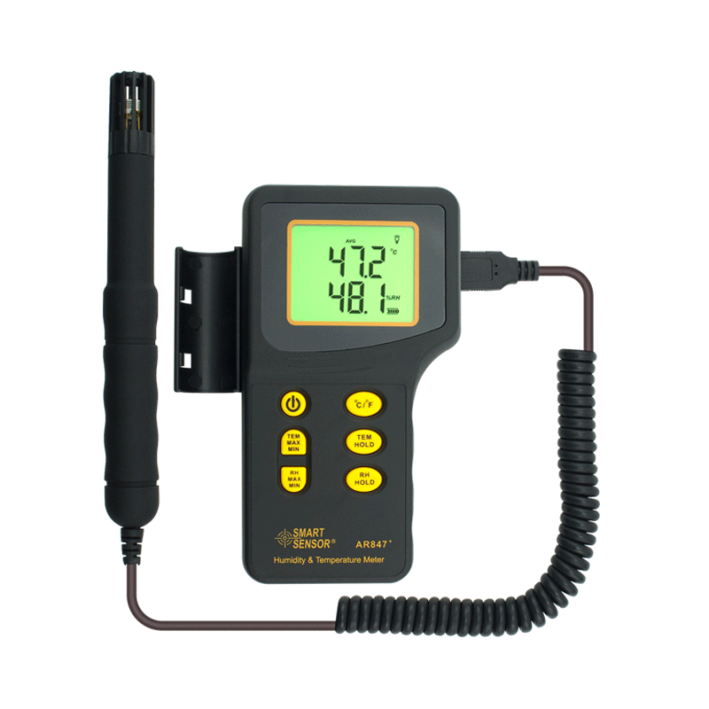 Hima AR827 AS837 AS837 AS847 AS847 AR847 AR847 temperature and humidity gauge high-precision meter