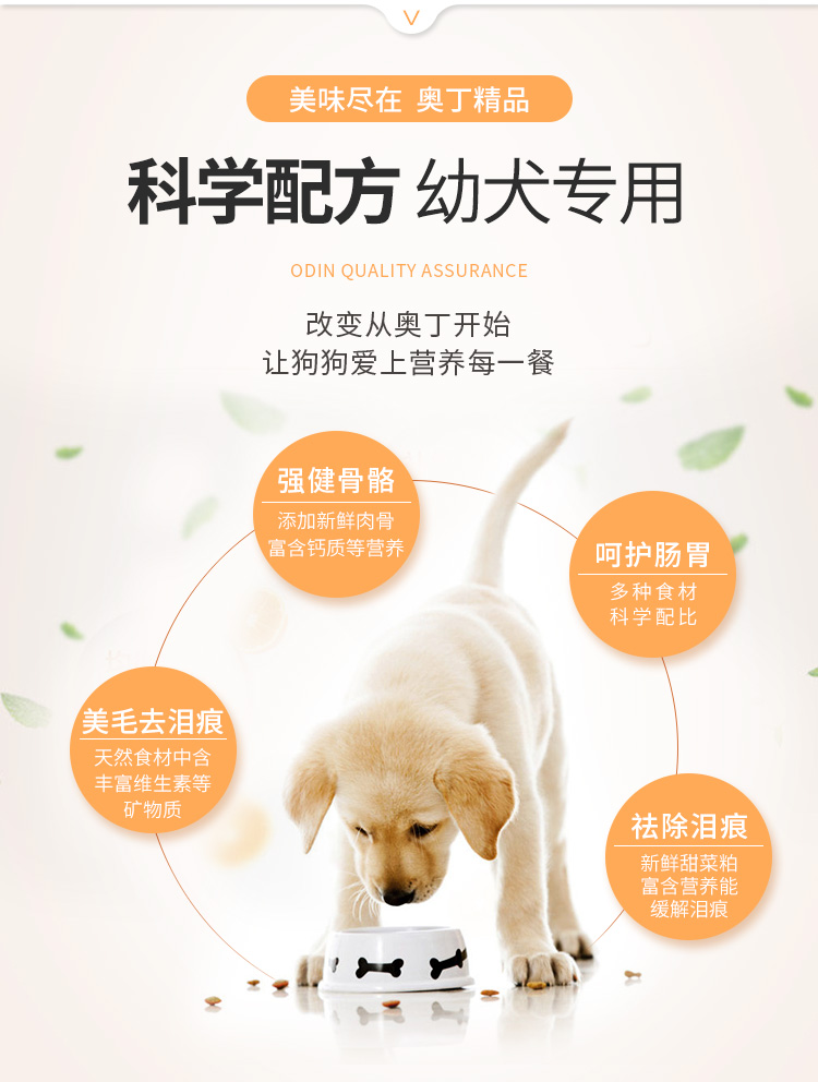 Thức ăn cho chó Odin 15kg Jinmao Samoyed Labrador Demu chó lớn thức ăn cho chó 30 kg - Chó Staples thức ăn cho chó ganador