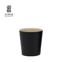 Taiwan Lubao Ceramics At Ease of Tao Cup Zen Wind Black Personal Cup Tea Cup Drinking Cup Masters Cup Single Cup 120ml