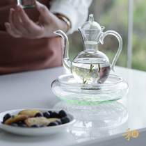 Taiwan Wont ware Qing Clay Pot Bearing Glass Dry Bubble Table Tea Pan Heat Insulation Pot Totea Cup Tofu Tea With Tea Dao Zero Deserve