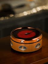 Jinfang Crane Sea Auspicious Electric Pottery Stove Mute Office Home Water Prevention Cooking Tea Stove Iron Silver Pottery Pot Glass Pot Exclusive