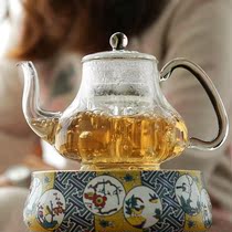 Grain glass jug HIGH TEMPERATURE RESISTANT HIGH BORON SILICON PURE HANDMADE PINEAPPLE BURNING KETTLE ELECTRIC POTTERY STOVE SPECIAL HOUSEHOLD COOKING DOUBLE PURPOSE