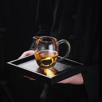 Taiwan Wo ware Bright Red Tea Sea High Boron Silicon Heat Resistant Glass Pure Artisanal Fair Cup Day Style Sub Tea Tea Set