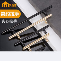 Light Extravagant Handle Modern Minima Nordic Wardrobe Door Golden Lengthened Drawer Black American Upscale Cupboard Door Handle