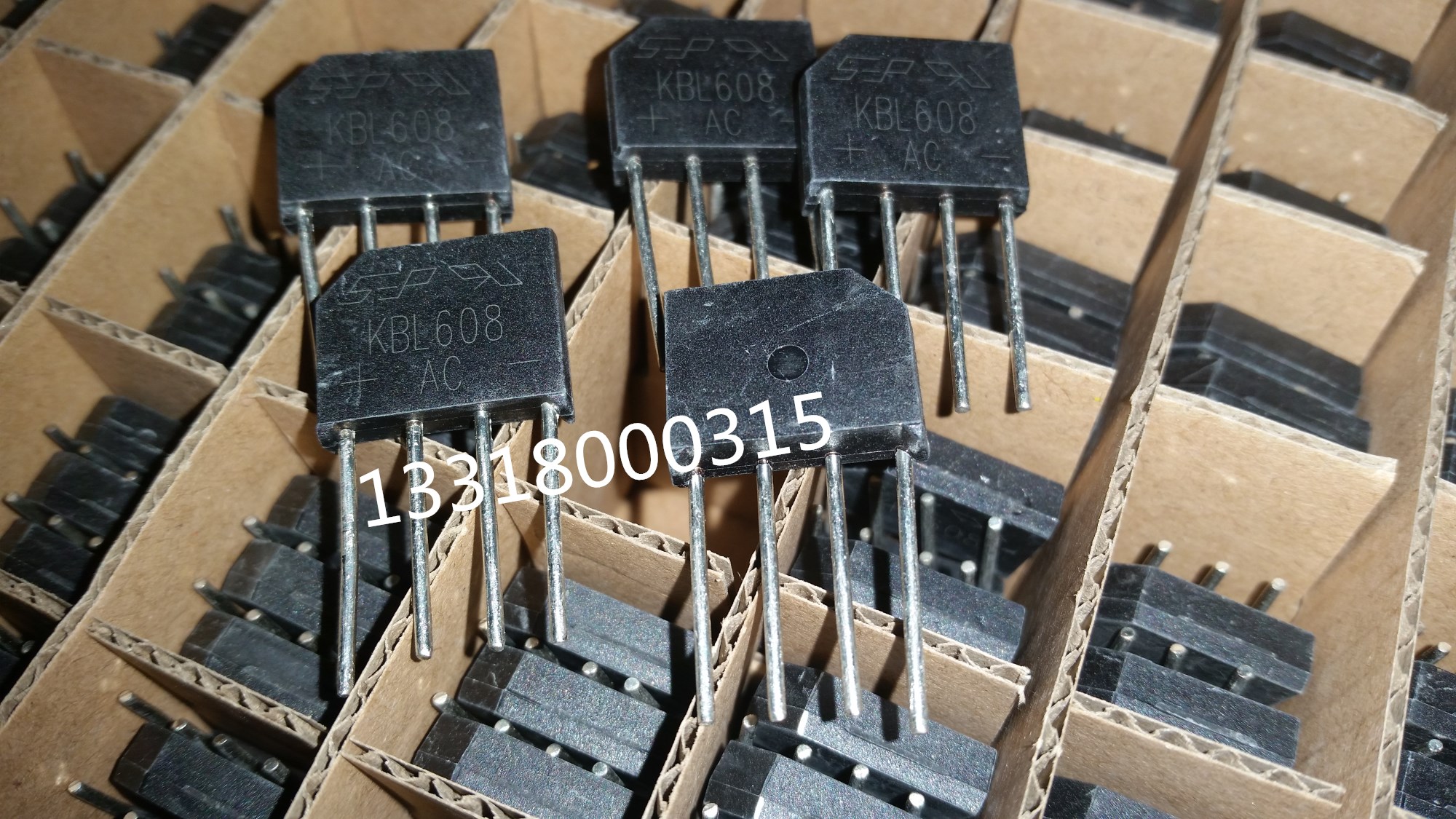 BRIDGE BRIDGE STACK KBL608 6A800V ORIGINAL BOX FIT