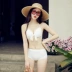 Áo tắm nữ tiên nữ hâm mộ bộ bikini ba mảnh sexy xẻ tà che bụng bảo thủ 2020 xuân mới sành điệu - Bikinis