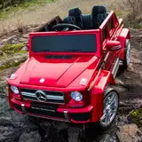 Mercedes Benz, электрический электромобиль на четырех колесах, внедорожный детский транспорт, игрушечная машина подходит для мужчин и женщин, дистанционное управление
