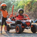 Большой электрический внедорожный электромобиль на четырех колесах, детский транспорт с сидением, детская игрушка, радиоуправляемая машина