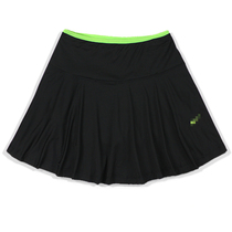 New sports pants skirt womens quick-drying running badminton Tennis pleated skirt elastic fake two-piece skirt with pocket
