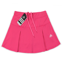 Womens short skirt Rose red breathable semi-sports culottes Tennis culottes Culottes Square dance pants cheerleader performance suit