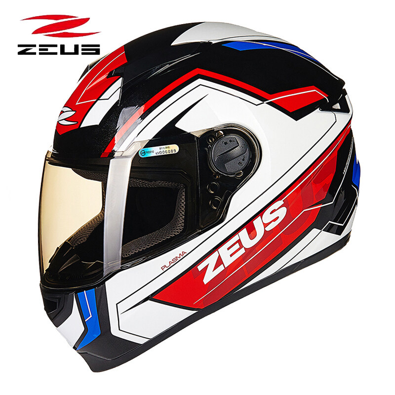 ZEUS Taiwan Rielion locomotive safety helmet full helmet male and female locomotive racing helmet full-covered spring and summer breathable all four seasons