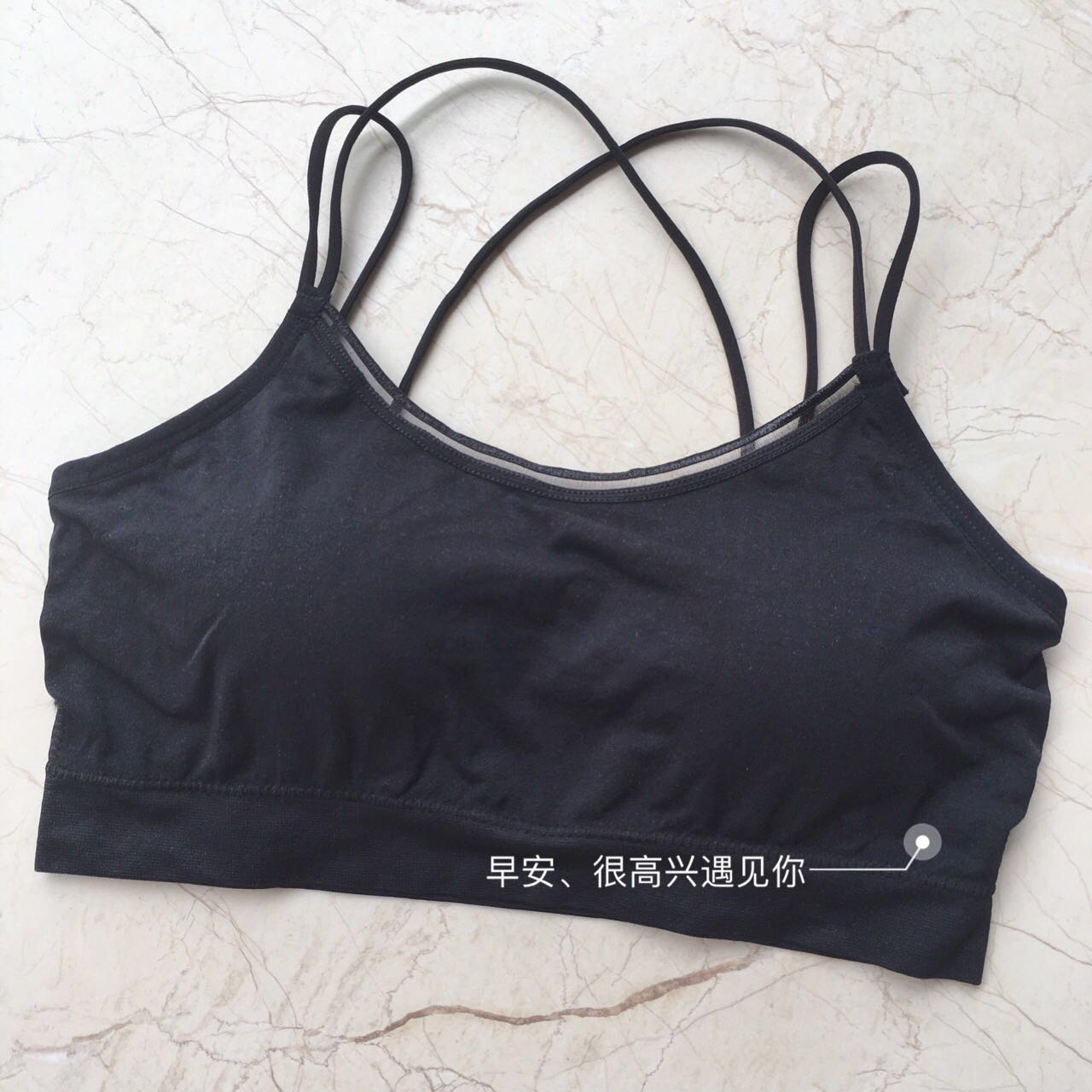 Hollow cross sling vẻ đẹp trở lại tập hợp ống hàng đầu đáy quần lót chống ánh sáng bọc ngực không có vòng thép ngực ngực dày áo ngực áo lót không gọng