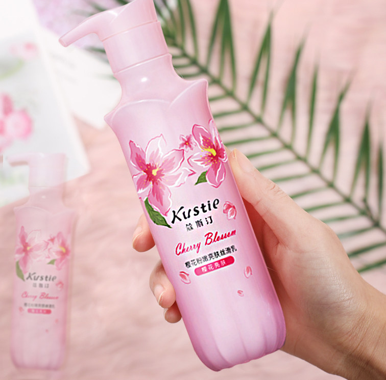 Romantic Cherry Blossom Kostin Petal Body Lotion Female Rose Moisturizing Moisturizing Long-lasting Fragrance Body Moisturizing Peeling Chicken Skin