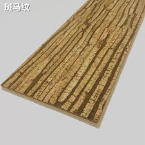 Produits importés Caoutchouc Soft Wood Floor Living Room Soundproof Floor Cork Elastic Composite Floor Ground Warm Cork Zebra Mark