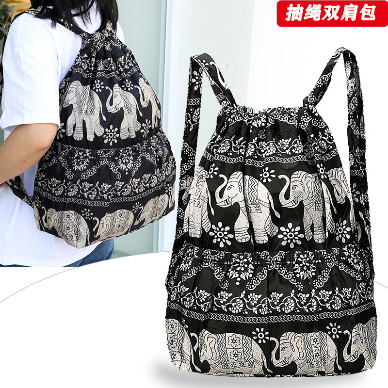 New outdoor floral bunch pocket sports light travel