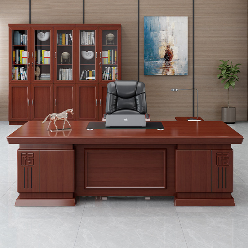 Boss desk desk chair office president desk manager desk executive desk simple modern commercial office furniture