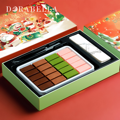 圣诞节礼物生巧克力礼盒装