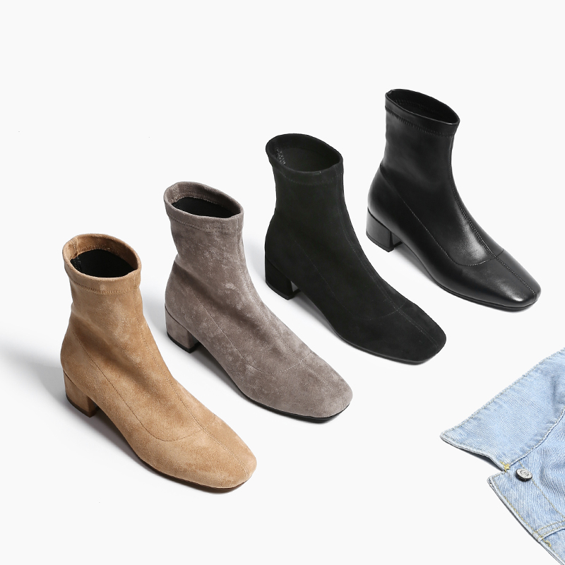 Bottes mi-saison femme en TPR  - Ref 3251399 Image 1