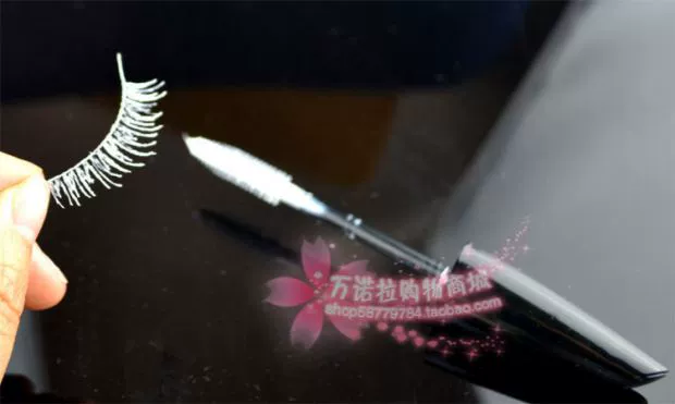 Mascara hai nhân màu trắng dày không thấm nước kem lông mày màu đỏ hồng tím màu xanh mascara Nhật Bản cos - Kem Mascara / Revitalash chuốt mi 4d