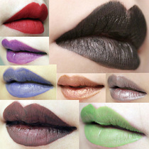 Colored liquid lipstick matte matte mouth red lip paint COS vampire goth Halloween macaron color