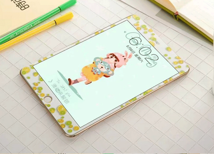 mô hình mới của Apple ipada1822 2017 thép toàn màn hình phim phim ipa ipad tablet chỉ màu 9,7 inch - Phụ kiện máy tính bảng ốp lưng ipad mini 4