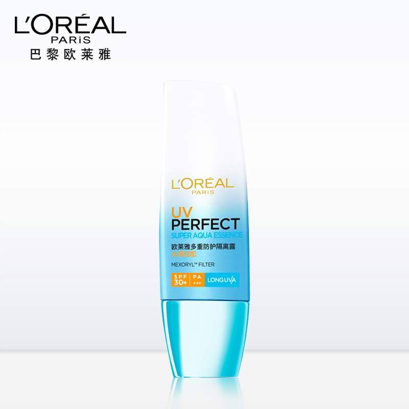 L＇oreal/欧莱雅多重防护隔离露 水感轻肌 30ml 面部户外防晒霜女