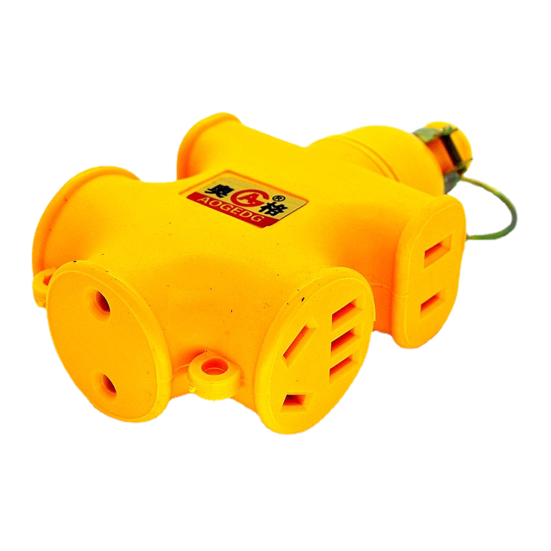 New high quality pure copper high-power ground tug five bits 15A self-service wiring board pressure resistant and not bad socket