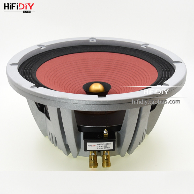 Jingquan DIY fever 10-inch full-range speaker speaker strong neodymium magnetic Hi-Fi high school bass speaker unit QF10