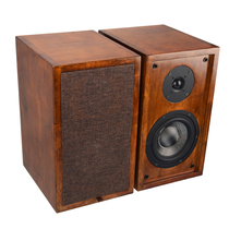 DIYLIVE Full Wood Sound HIFI Treasured 6 5 Inch Oak Fever Bookshelf Passive 2 0 T6B sound box