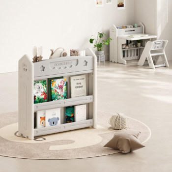 Leyingfang children's bookshelf storage shelf four-in-one