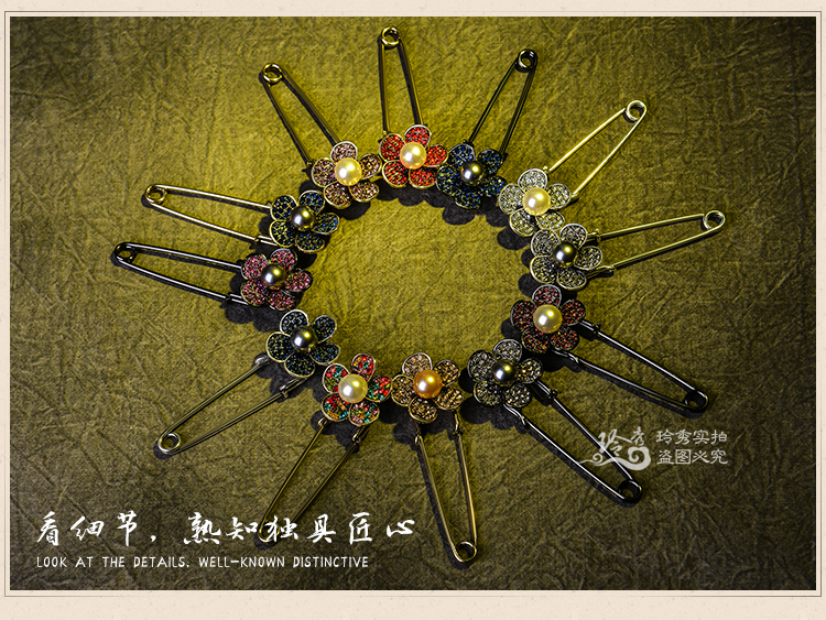 Broche Lovers en autre - Ref 1172408 Image 28