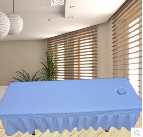 Factory direct sales with holes and holes Massage bed Tuina bed Physiotherapy bed Outpatient bed Beauty bed cover bed sheet