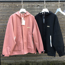 Autumn and winter Leisure loose jacket Two-colour Liancap jacket with no back change