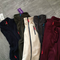 Autumn Winter Style Casual 100 Hitch Cashmere Jacket Five Color Base Pure Color Blouse