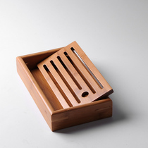Hsinchu bubble tray Small mini water storage tray Tea Sea Kung Fu tea set Small tea tray Mini household bamboo tray