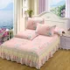 Tấm bông hoạt hình dễ thương 1 m 2 giường đơn trải giường kiểu váy 1,8 m đơn mảnh 1 m 8 tấm bé trai - Váy Petti