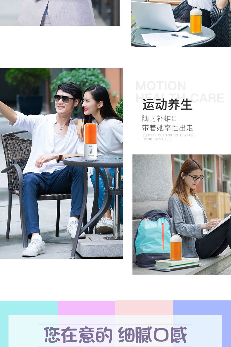 máy xay sinh tố công suất lớn Chigo máy ép trái cây gia đình đa chức năng trái cây chiên nhỏ máy ép trái cây nấu ăn cốc nhỏ nước trái cây máy xay đậu nành tách bã