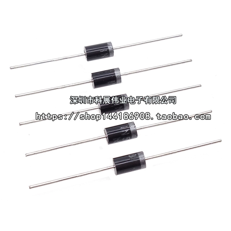 1N4007 10A10 1N5408 1N5819 1N4001 5822 diode chỉnh lưu IN4007 phích cắm thẳng