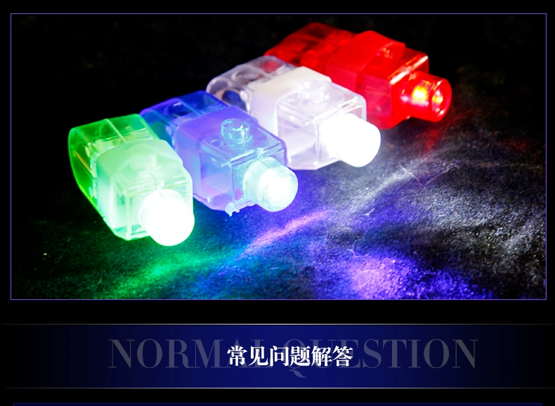 Ngón tay phát sáng vòng ánh sáng ngón tay chiếu đèn laser LED ngón tay ánh sáng thanh KTV nhà sản xuất nóng bán - Nhẫn nhẫn nam vàng tây