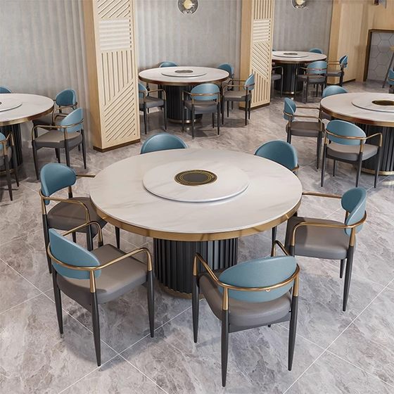 냄비 레스토랑 슬레이트 식탁 서양 식당 바베큐 가게 상업용 배터리 스토브 통합 테이블 스테인레스 스틸 데크 소파 테이블과 의자
