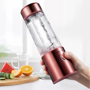 Glico Juice Cup Electric Portable Small Shake Network Red Charge Portable Mini Fruit Mo Fei Máy ép trái cây - Máy ép trái cây