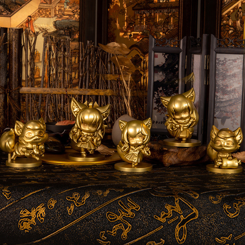 Big Talk West Cruise Lemur Lexie Mini Mini Model Six Pieces of Q Meng Model Net Easy-to-play ImpressionOfficial Perimeter