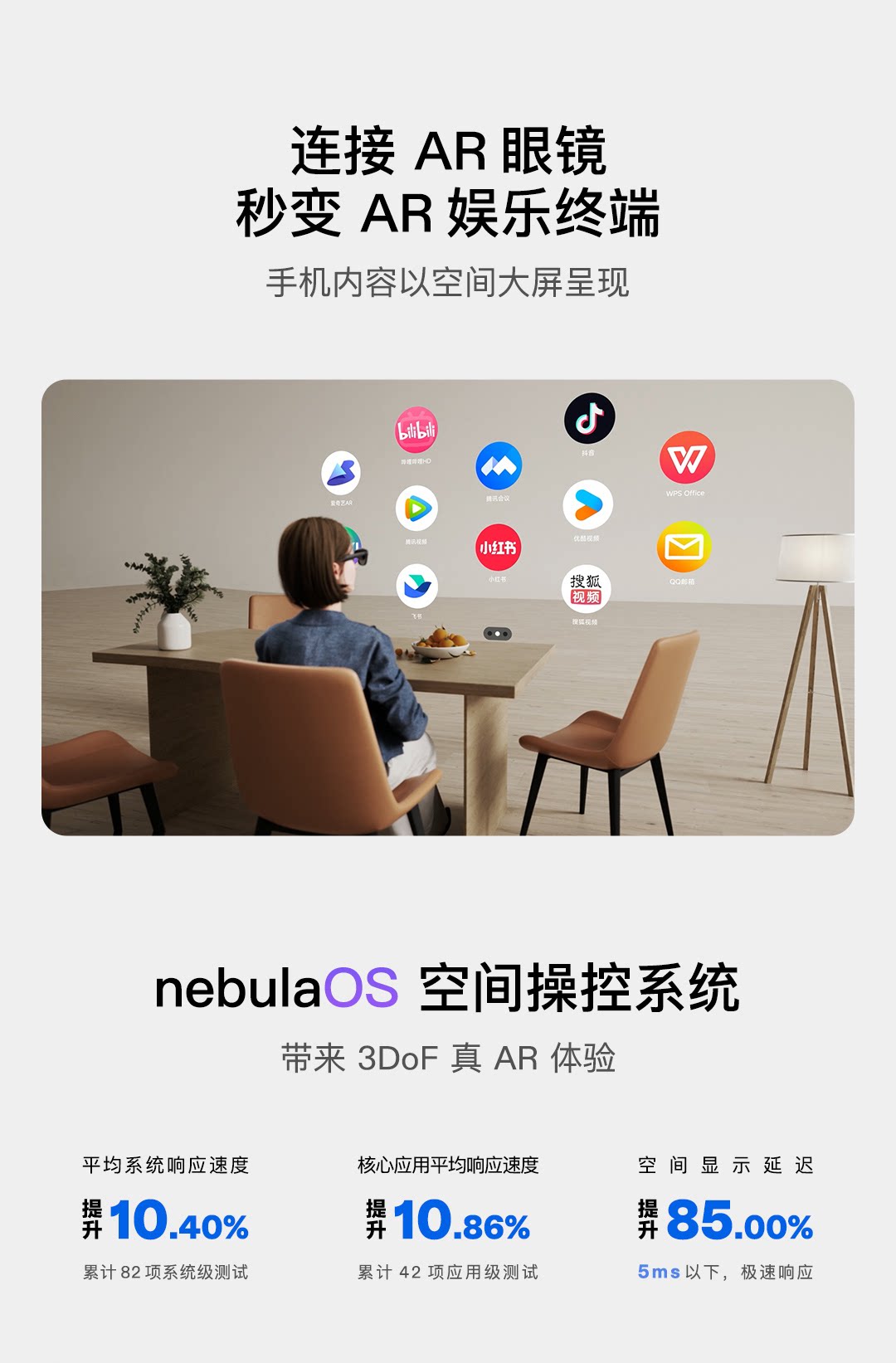 ar设备 xreal beam pro ar空间计算终端眼镜真3d空间视频拍摄3dof大屏