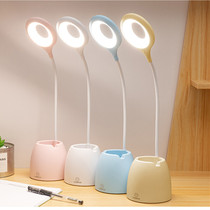 Writing desk lamp for learning special childrens eye protection lamp for middle school students learning dormitory writing lamp charging plug-in dual-use